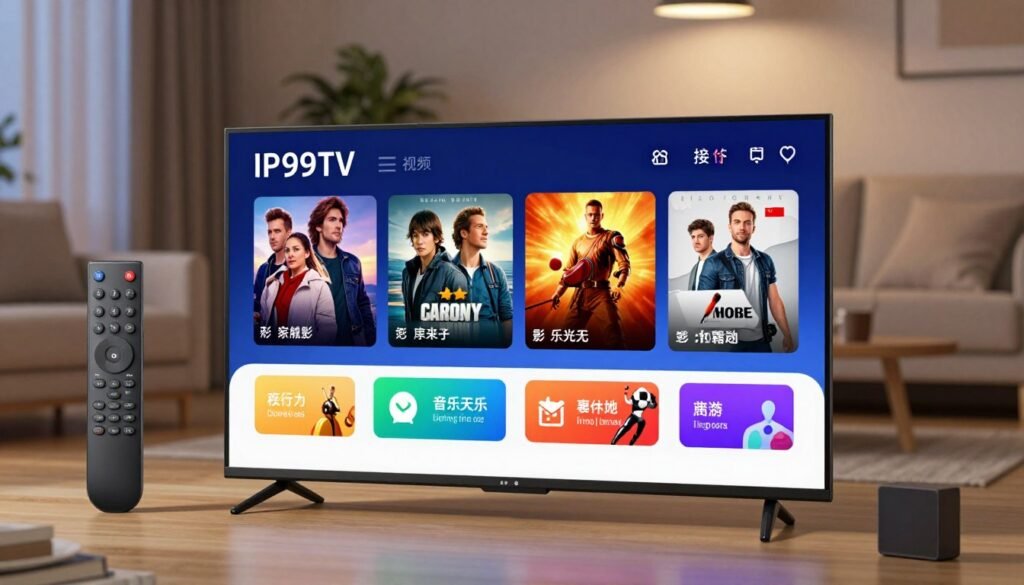 IP99TV interface