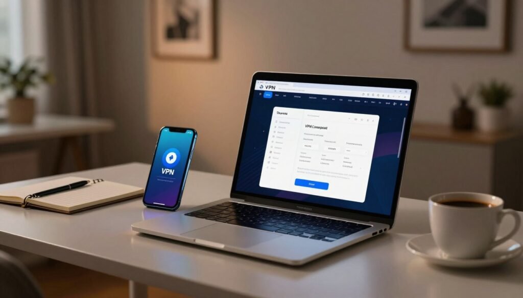 vpn-verbinding voor veilig online streamen