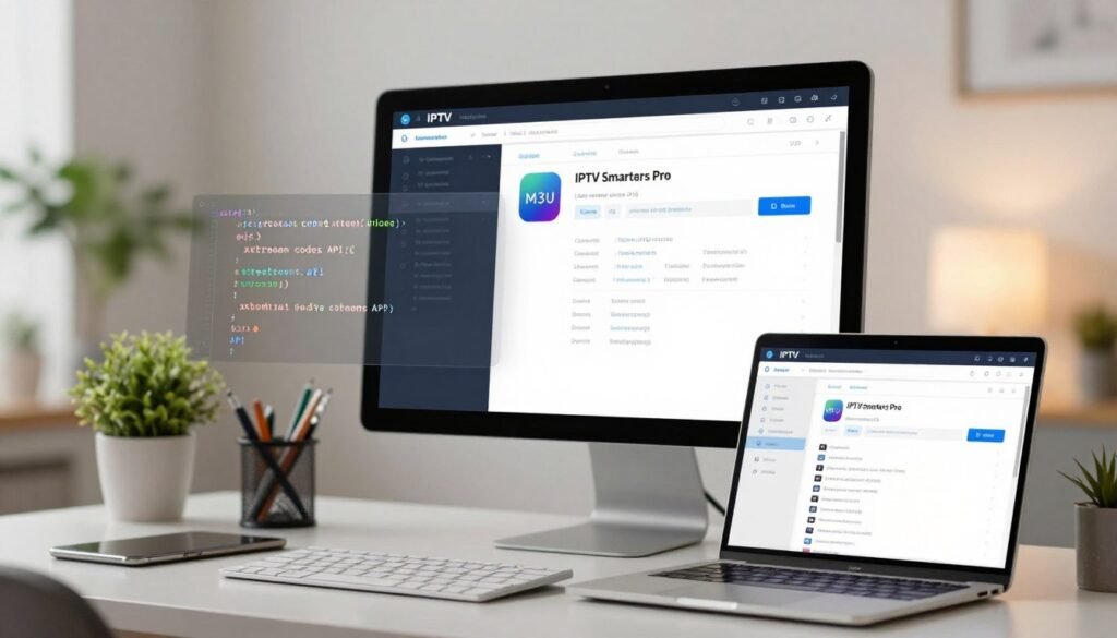 xtream codes api en m3u afspeellijst configuratie